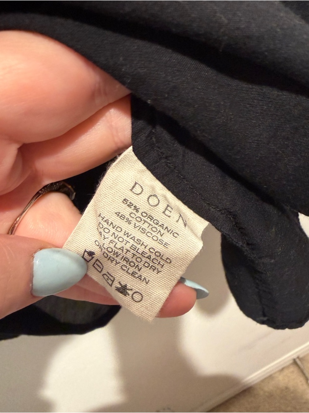 Doen Black Frances Top - Picture 4 of 5